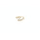 Anel raio com zirconias